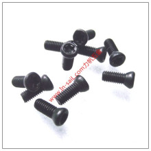 Flat Torx Head Fp Screw with Twill- Lined Knurled